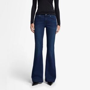 7 For All Mankind Dojo Blue Black Santiago Jeans